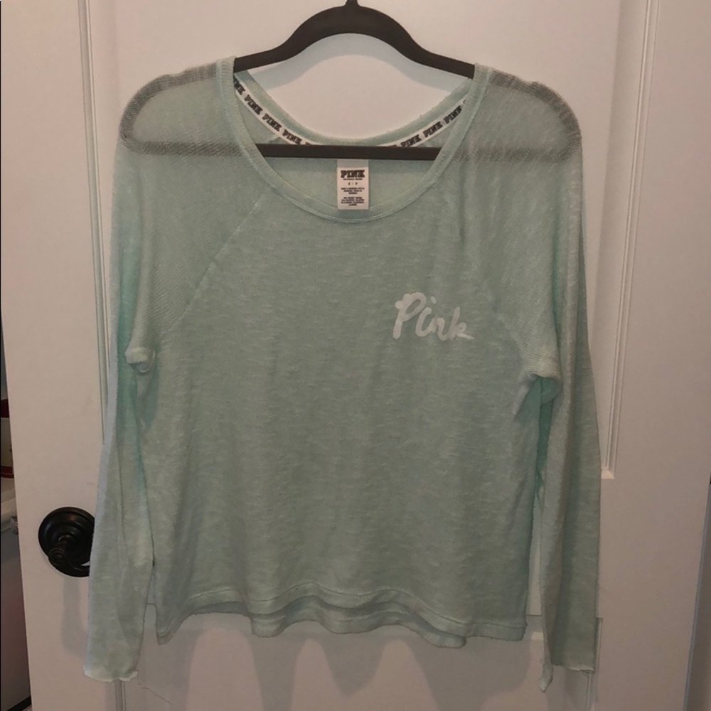 Mint PINK light weight sweater